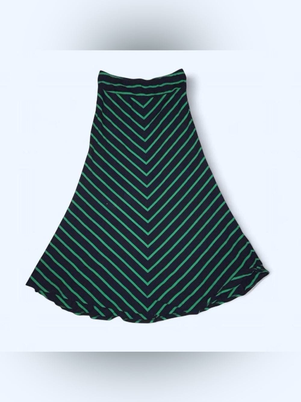 Talbots Chevron A-Line Skirt